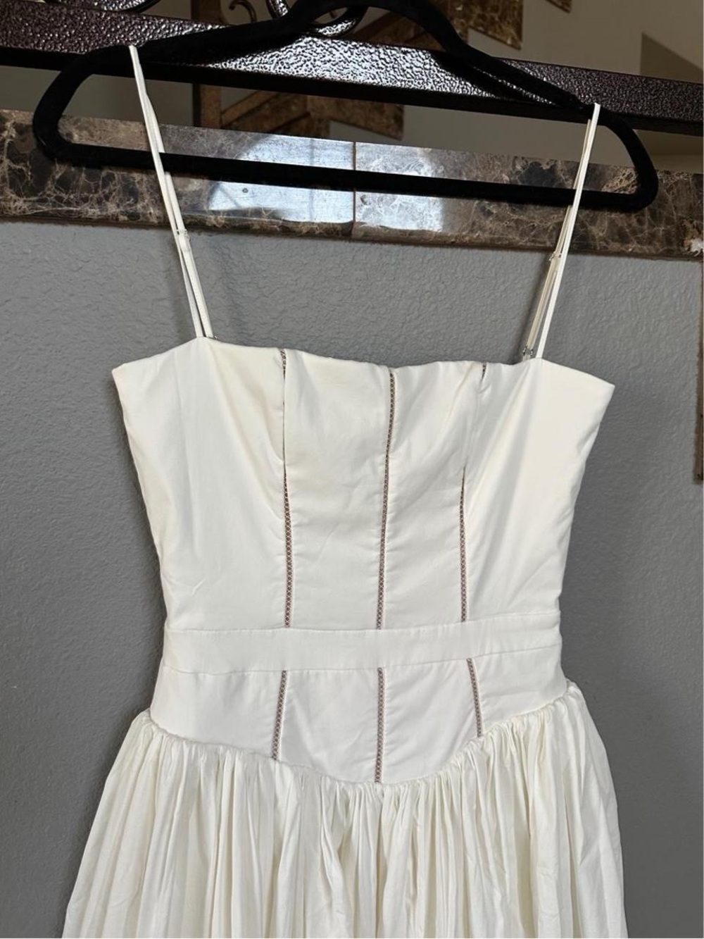 House of Cb Ysabella White Cotton Maxi Sun Dress - Picture 2 of 4